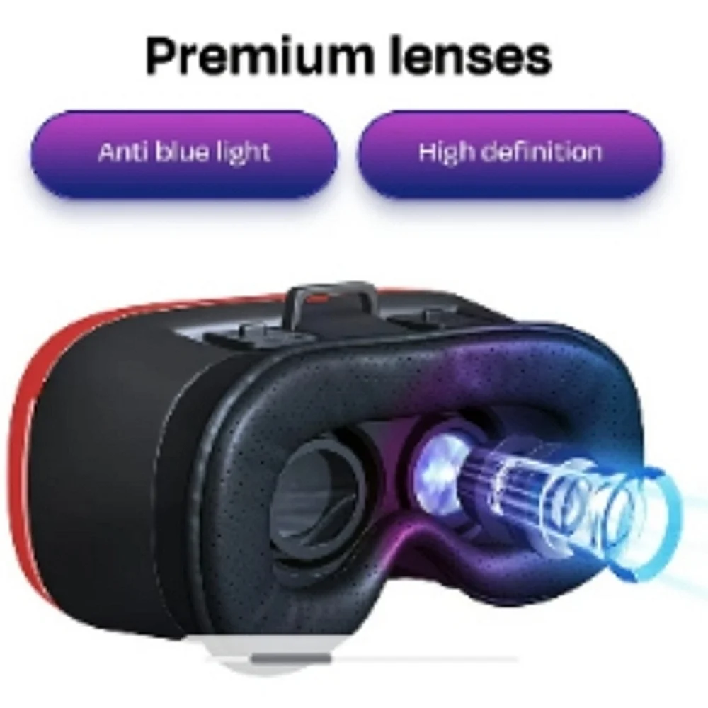 B Next Virtual Reality Headset For Android & IPhones Smartphones